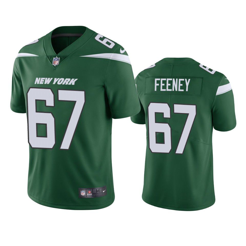 Men New York Jets 67 Dan Feeney Nike Gotham Green Limited NFL Jersey
